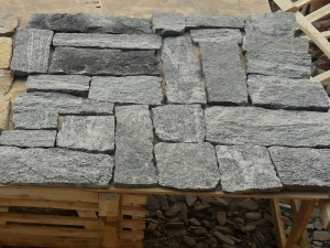 ladrillo de piedra de pavimento suelto de granito natural