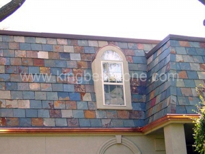 oxidado amarillo cuarzo pizarra pescado escamas patrón casa techo
