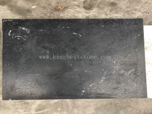 chaol de piedra de la cultura de la piedra caliza negra de Shaolin de China para el recubrimiento de paredes