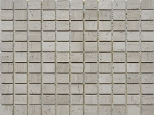 azulejos de mosaico cuadrados crema beige clásico
